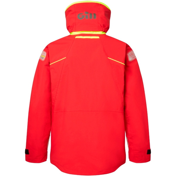 2026 Gill Mens OS2 Offshore Jacket & Trouser Sailing Suit GMOOJATCSRB - Red / Black